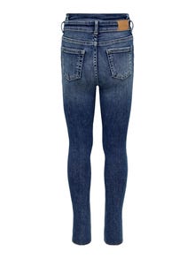 ONLY Jeans Skinny Fit Ourlé destroy -Medium Blue Denim - 15269602