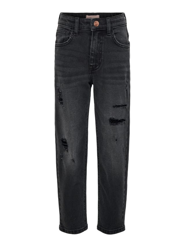 ONLY Baggy Fit Destroyed hems Jeans - 15269605