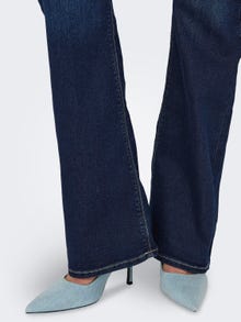 ONLY ONLPaola High Waist Flared Jeans -Dark Blue Denim - 15269612