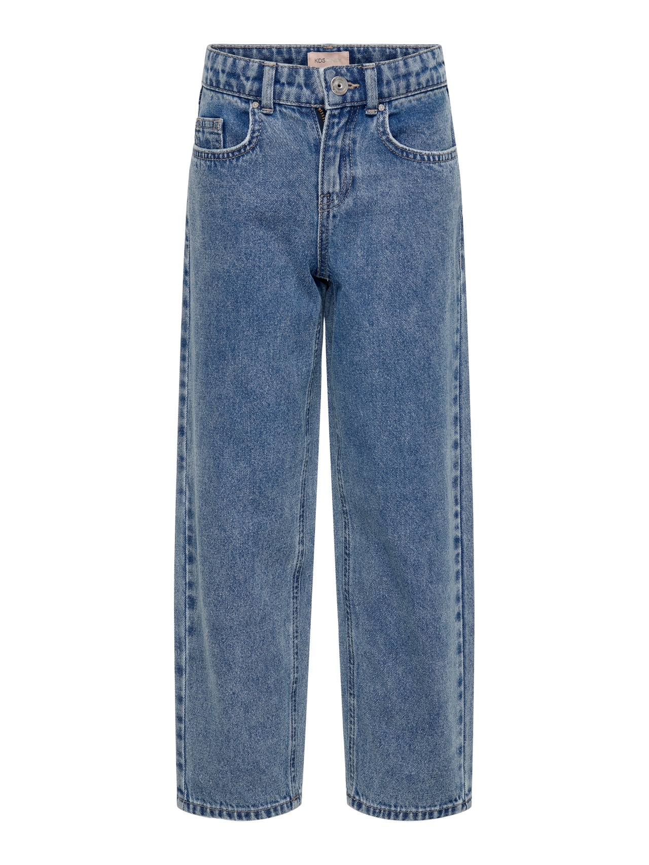 ONLY KOGHarmony vid carrot mid-rise jeans -Light Blue Denim - 15269621