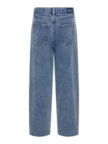 ONLY KOGHarmony wide carrot mid-rise jeans -Light Blue Denim - 15269621