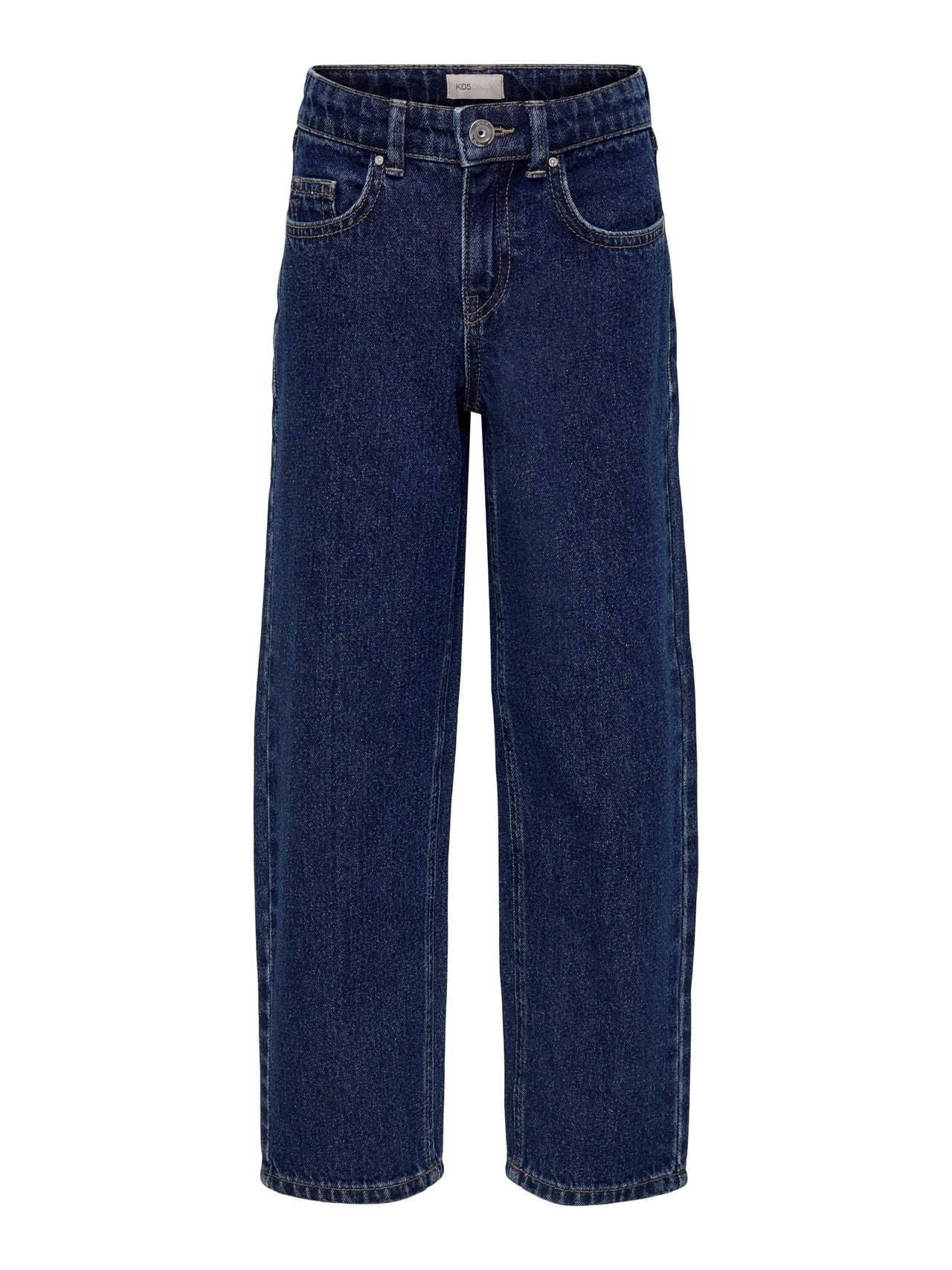 ONLY KOGHarmony Wide Carrot Mid Rise Jeans -Medium Blue Denim - 15269621