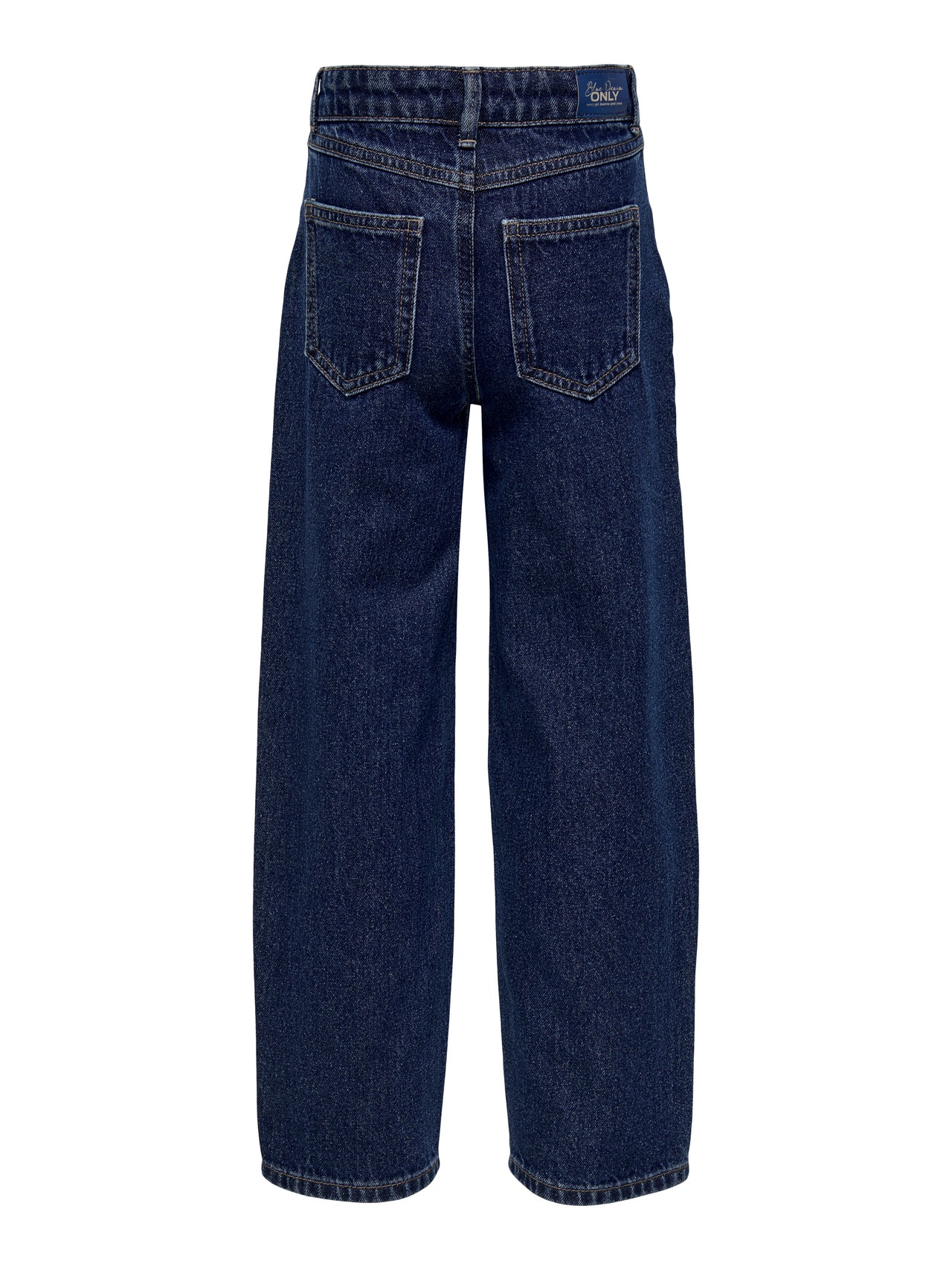 ONLY KOGHarmony wide carrot mid-rise jeans -Medium Blue Denim - 15269621