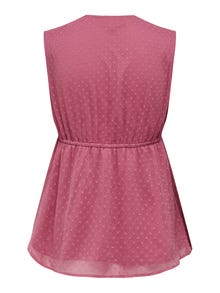 ONLY Mama sleeveless Top -Rose Wine - 15269631