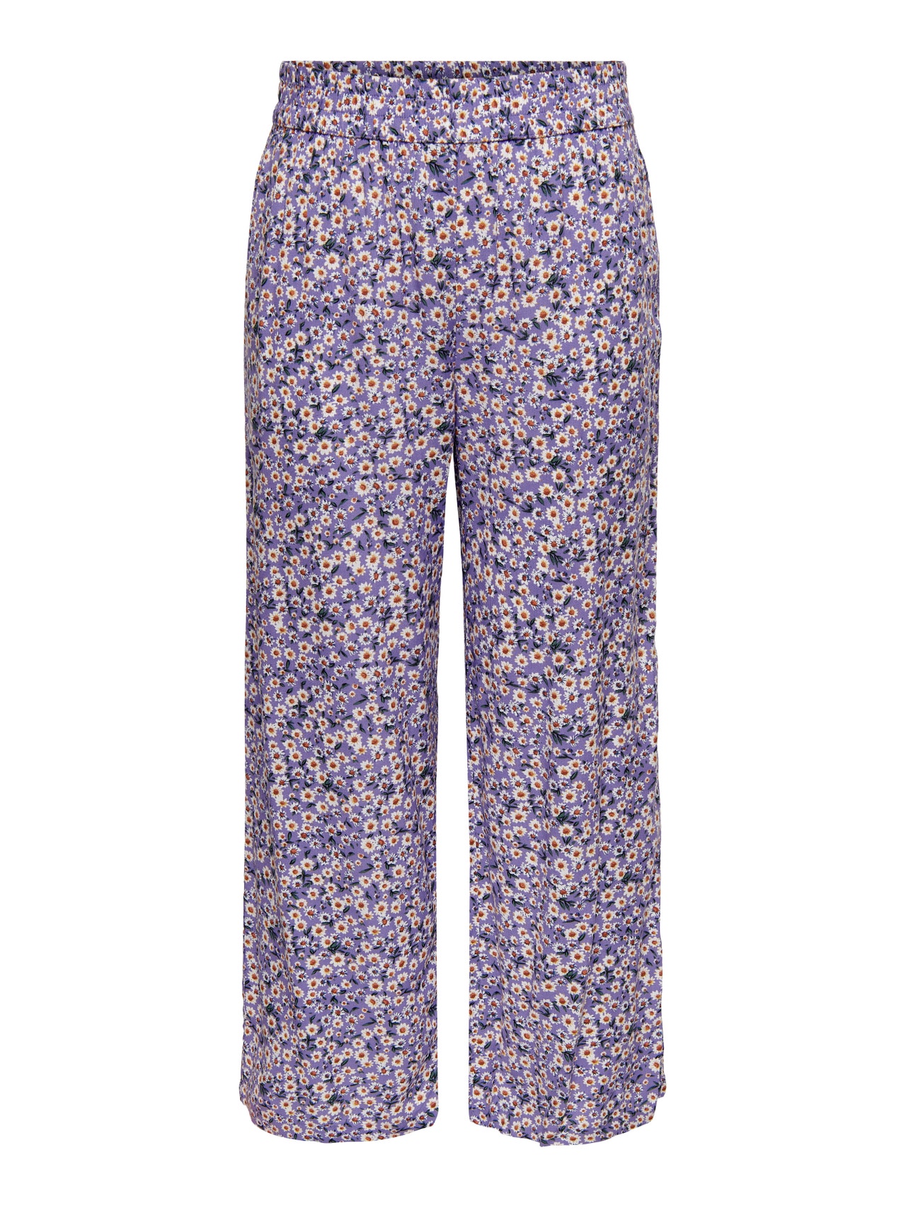 ONLY Pantalons Wide Leg Fit -Chalk Violet - 15269633