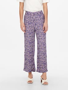 ONLY Ankle Trousers -Chalk Violet - 15269633