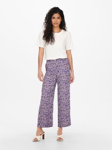 ONLY Ankle Trousers -Chalk Violet - 15269633