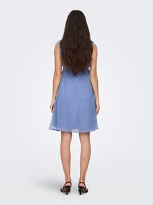 ONLY Slim Fit V-Neck Long dress -English Manor - 15269634