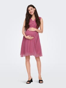 ONLY Mama - À pois Robe -Rose Wine - 15269634
