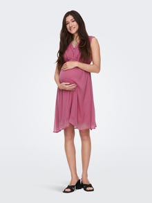 ONLY Mama - À pois Robe -Rose Wine - 15269634