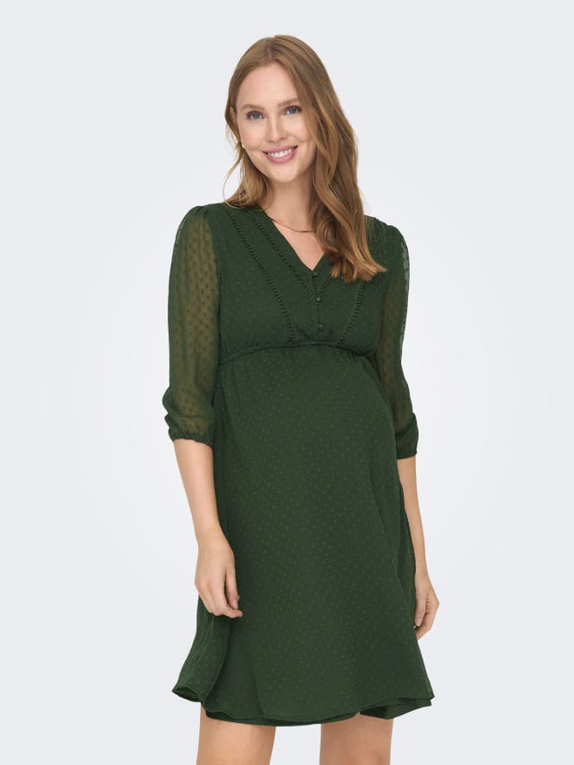 ONLY Mama 3/4 sleeved Dress - 15269638