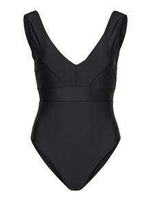 ONLY V-neck Swimsuit -Black - 15269679