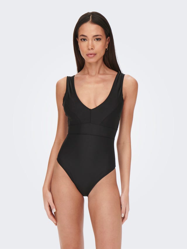 ONLY V-neck Swimsuit - 15269679