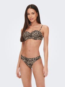 ONLY Balconette Bikini top -Peyote - 15269685