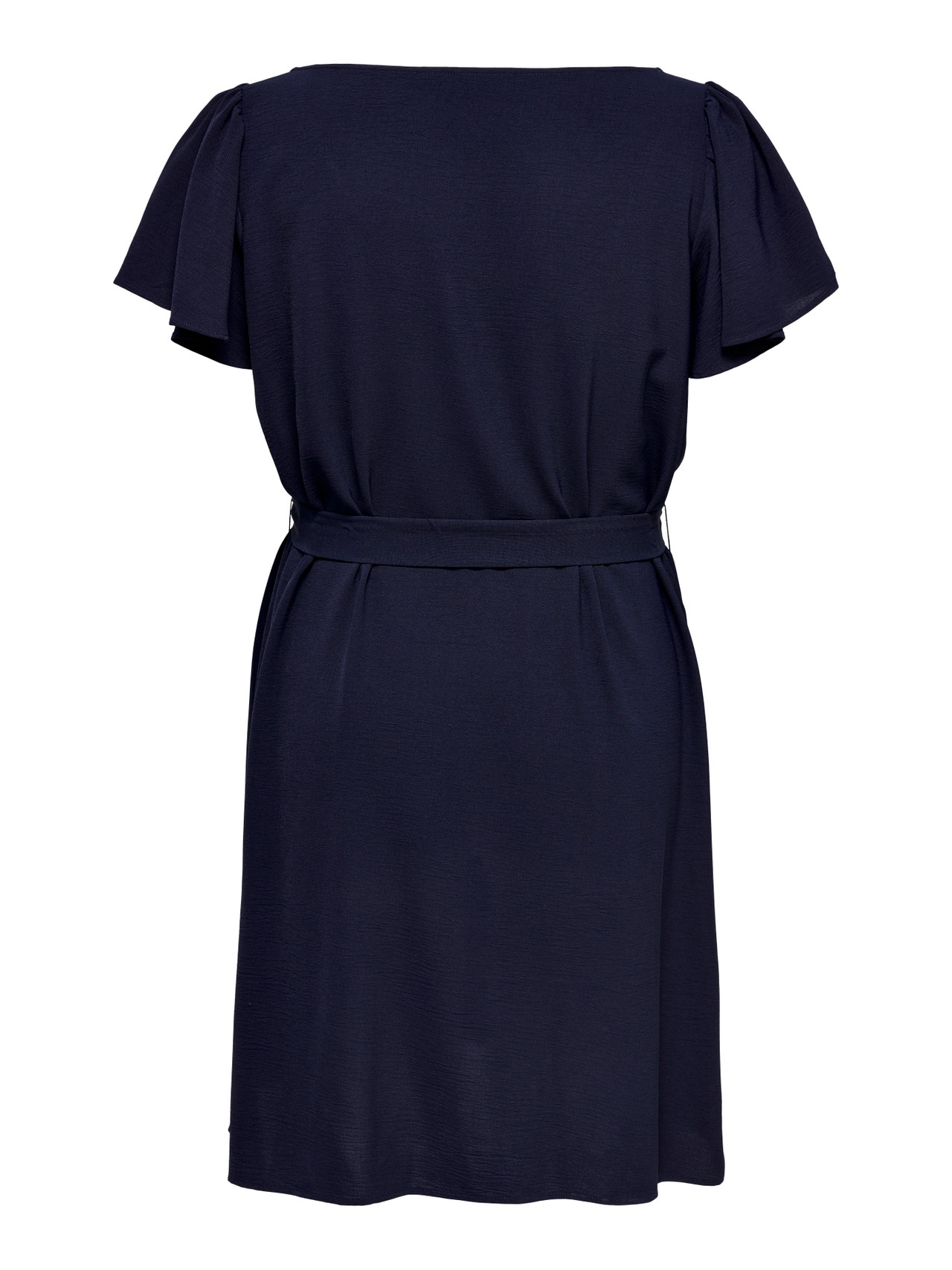 ONLY Regular Fit V-Neck Long dress -Maritime Blue - 15269701