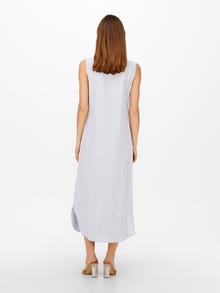 ONLY Regular fit Overhemd kraag Lange jurk -Tofu - 15269921