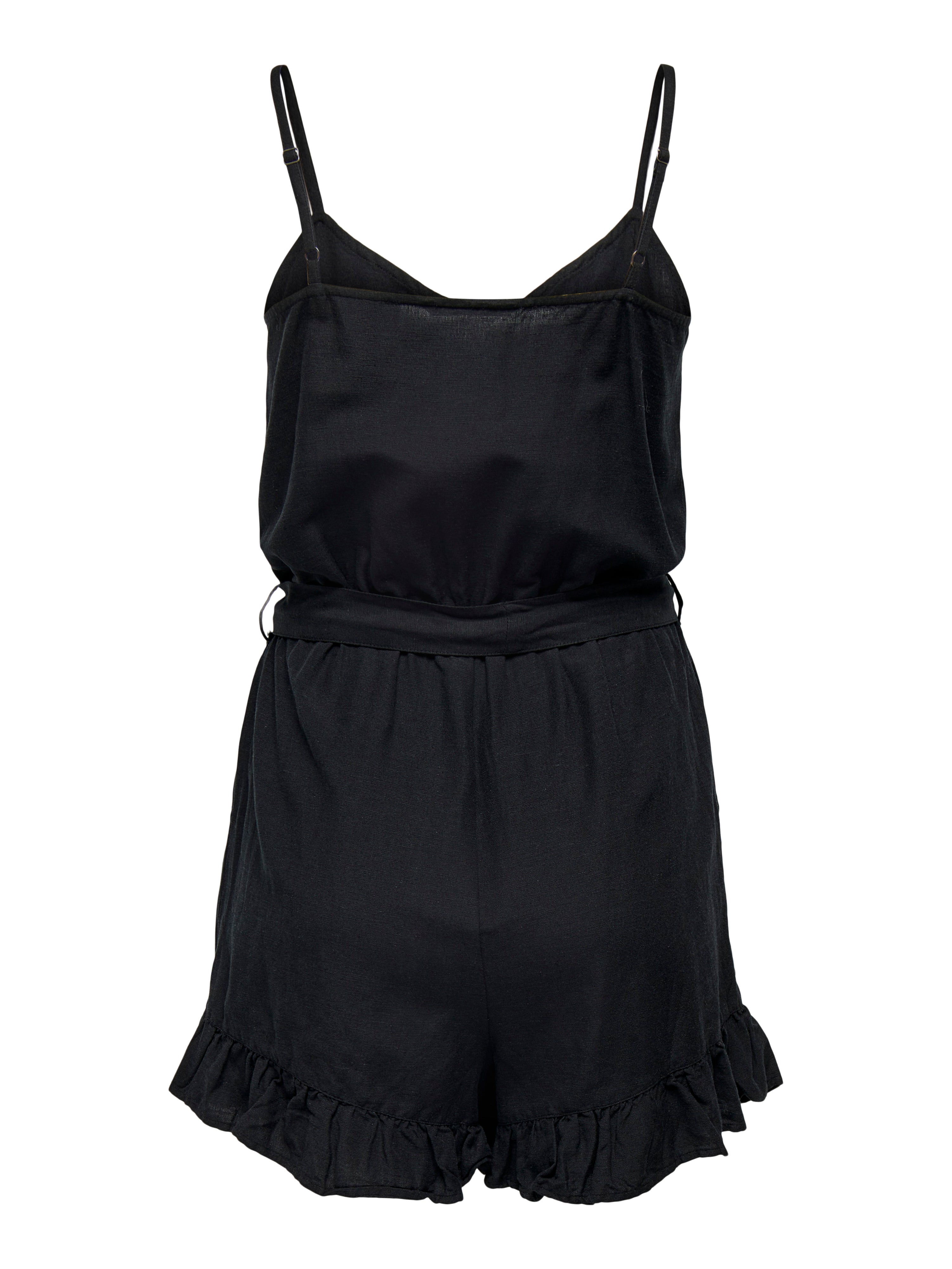 black strap playsuit