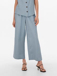 ONLY Relaxed Fit Trousers -Faded Denim - 15269925