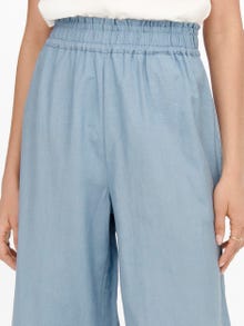 ONLY Pantalons Relaxed Fit -Faded Denim - 15269925