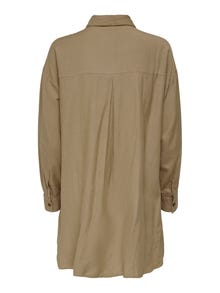 ONLY Regular Fit Skjortekrage Skjorte -Tannin - 15269936