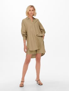 ONLY Loose Fit Shirt -Tannin - 15269936