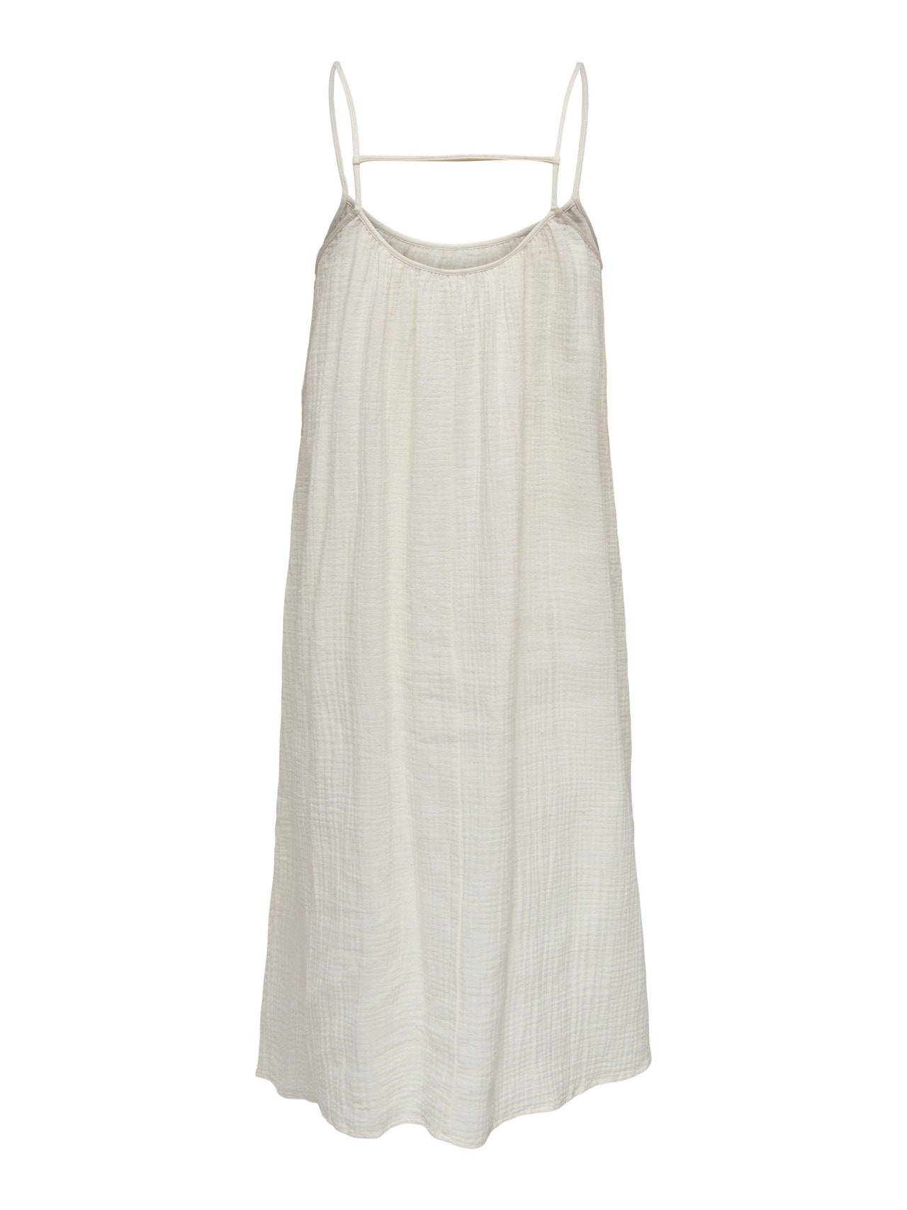 ONLY Normal geschnitten U-Ausschnitt Kurzes Kleid -Tofu - 15269976