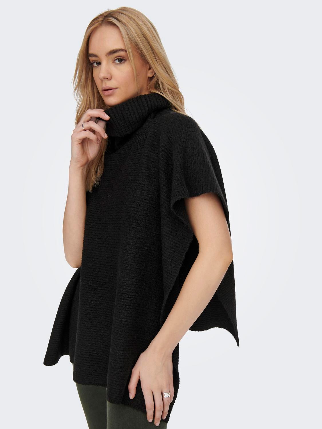 ONLY Ponchos -Black - 15270045