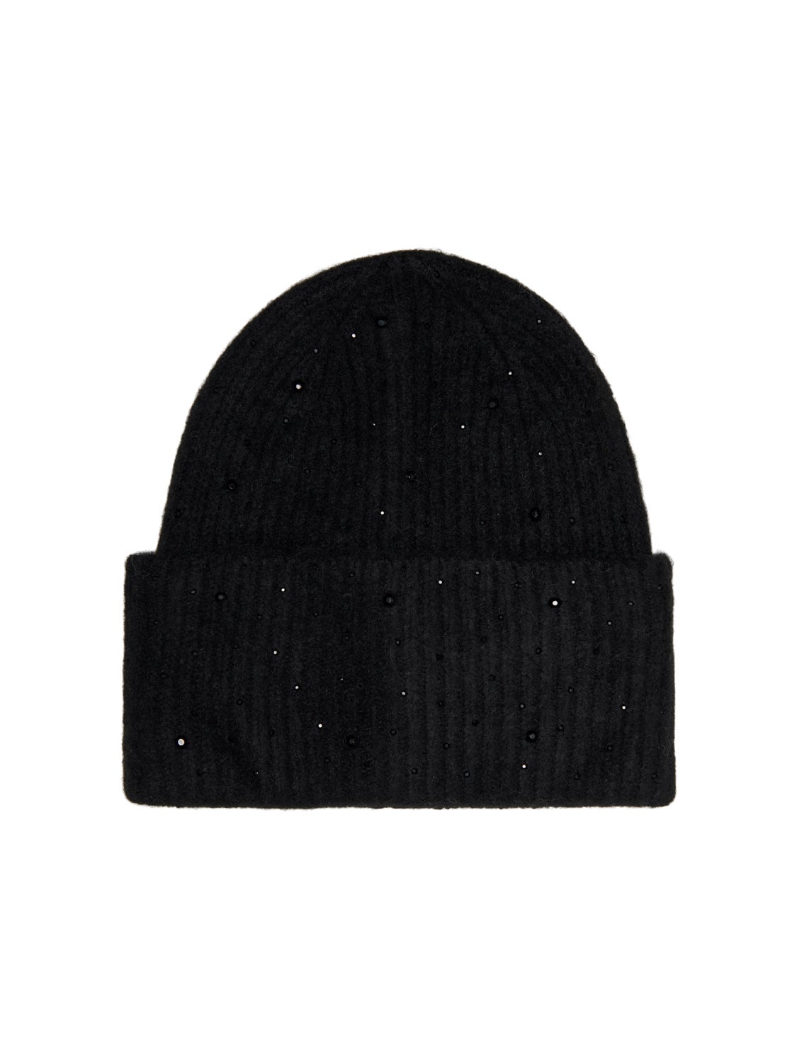 beanie plain black