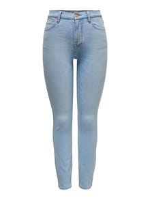 ONLY JDYKiza taille haute Jean skinny -Light Blue Denim - 15270109