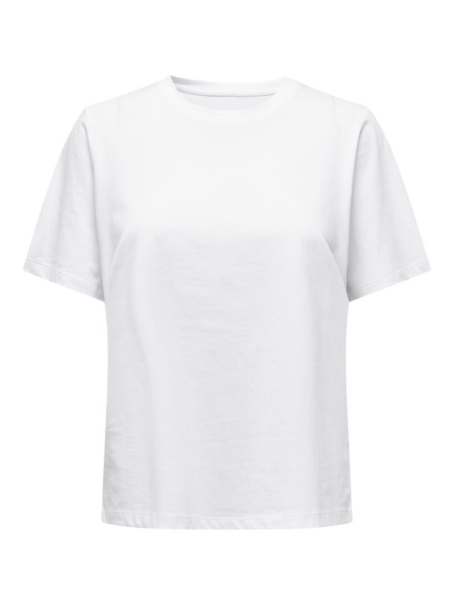 ONLY Normal geschnitten Rundhals T-Shirt - 15270390