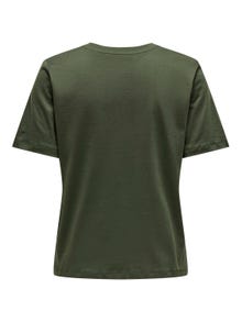 ONLY T-shirts Regular Fit Col rond -Deep Depths - 15270390