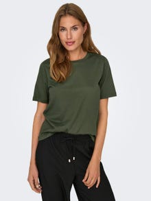 ONLY Regular Fit Round Neck T-Shirt -Deep Depths - 15270390