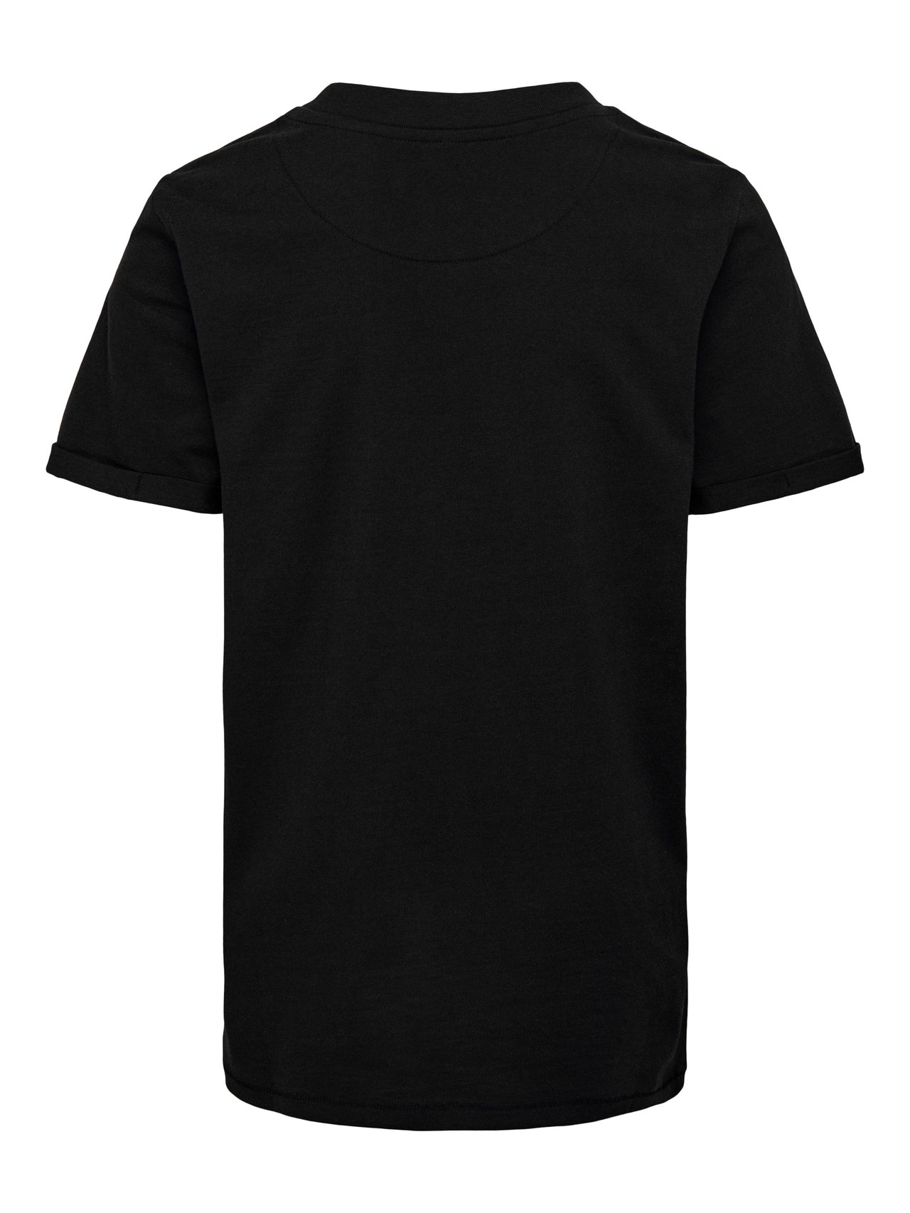 ONLY T-shirts Slim Fit Col rond -Black - 15270504