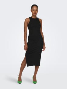 ONLY Regular fit O-hals Lange jurk -Black - 15270619