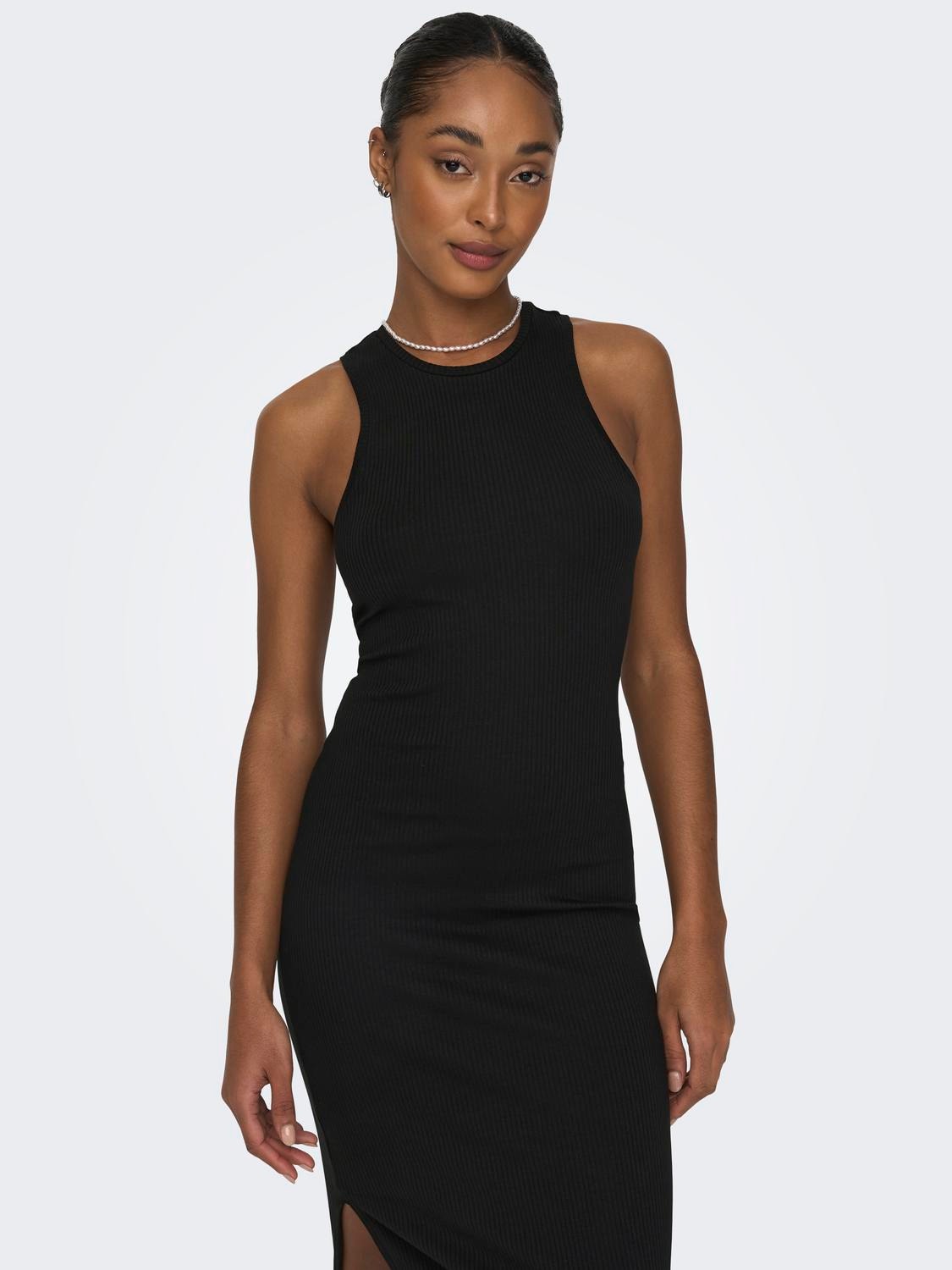 ONLY Midi tight dress -Black - 15270619