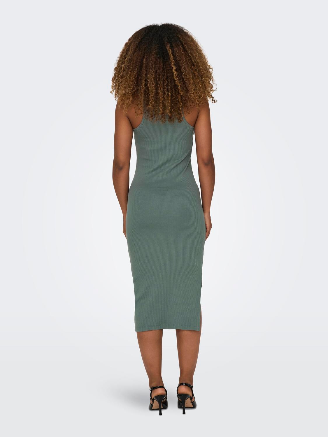 ONLY Midi tight dress -Balsam Green - 15270619