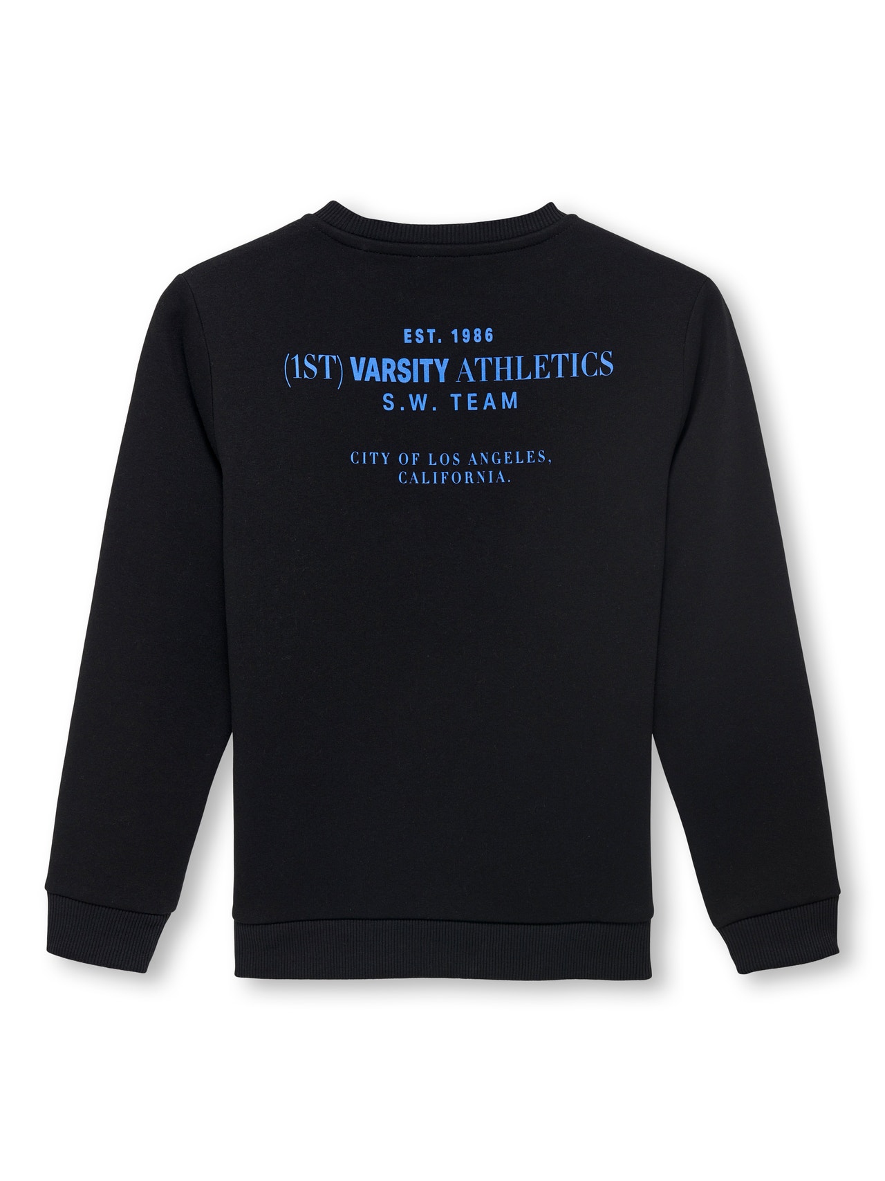 ONLY Med tryck Sweatshirt -Black - 15270815
