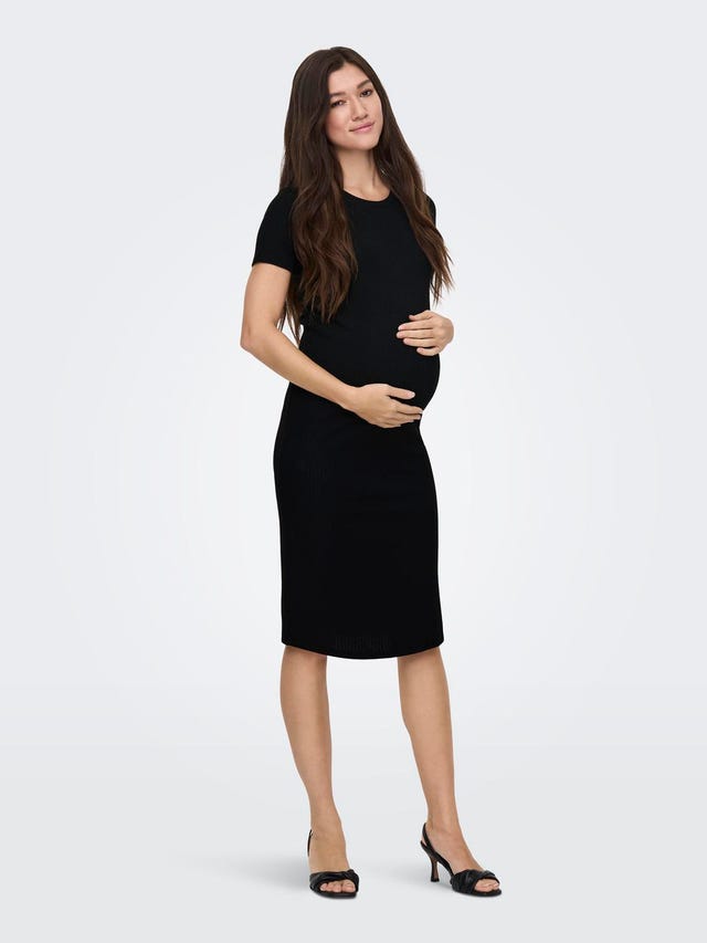 ONLY Slim Fit Round Neck Long dress - 15270913