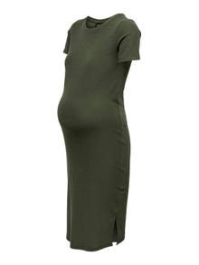 ONLY Slim fit O-hals Lange jurk -Kalamata - 15270913