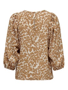 ONLY 3/4 batsleeve Top -Toasted Coconut - 15270946