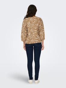 ONLY 3/4 batsleeve Top -Toasted Coconut - 15270946