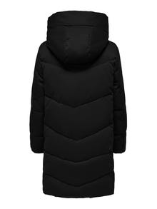 ONLY Hood Coat -Black - 15270979