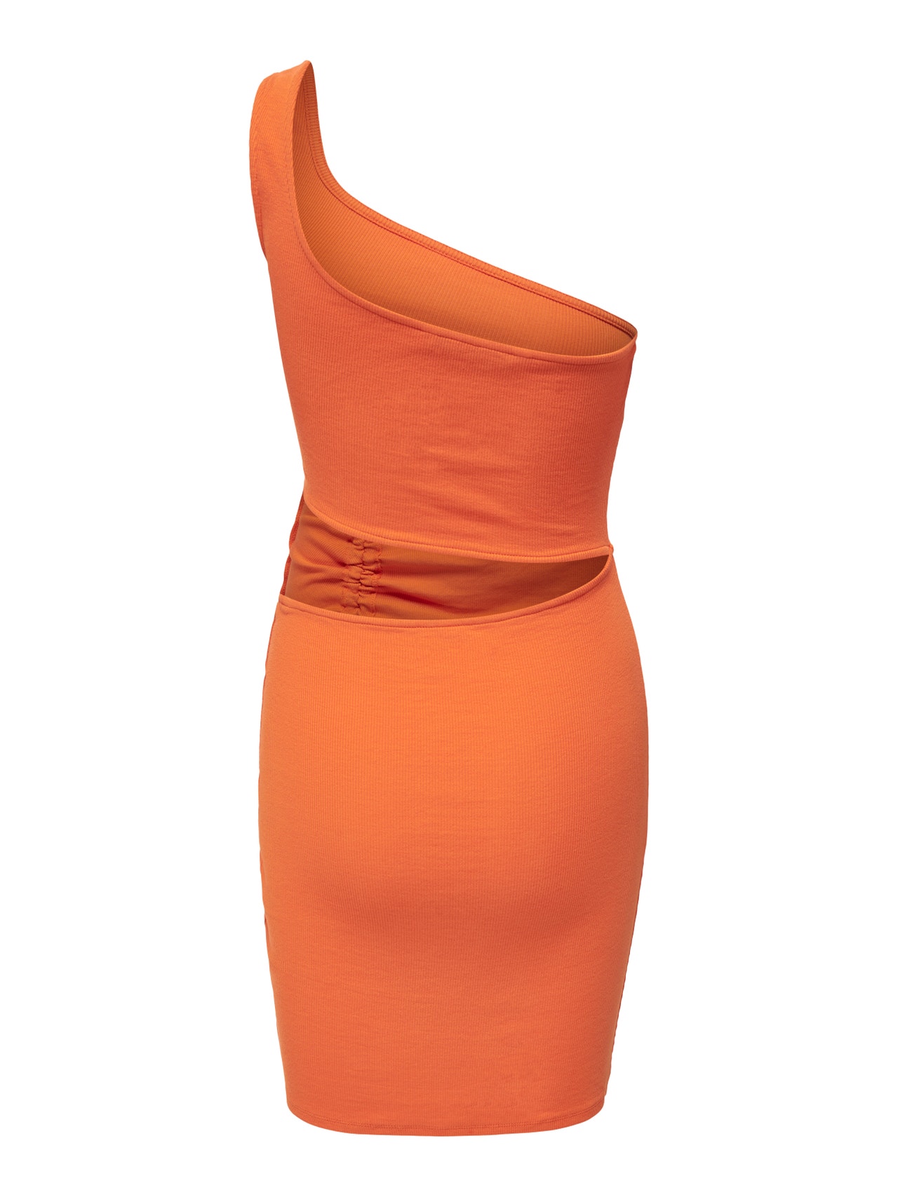 ONLY Kurzes One-Shoulder Kleid -Harvest Pumpkin - 15271019