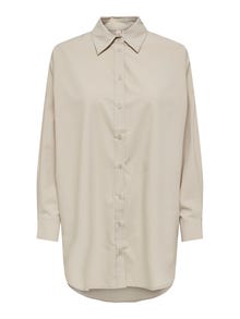 ONLY Regular Fit Skjortekrage Skjorte -Silver Lining - 15271026