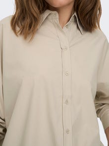 ONLY Regular Fit Skjortekrage Skjorte -Silver Lining - 15271026