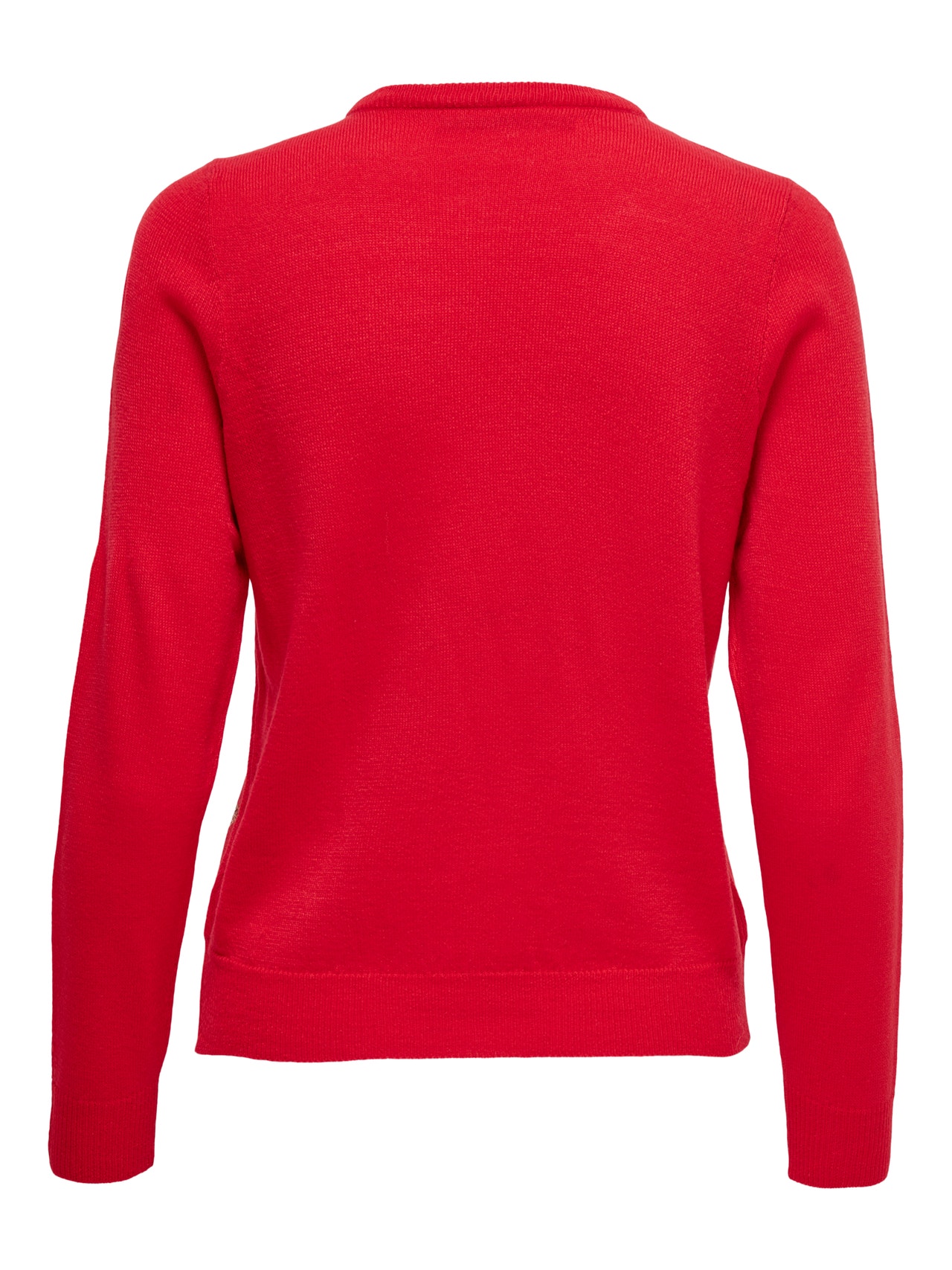 ONLY Jule Strikket pullover -High Risk Red - 15271075
