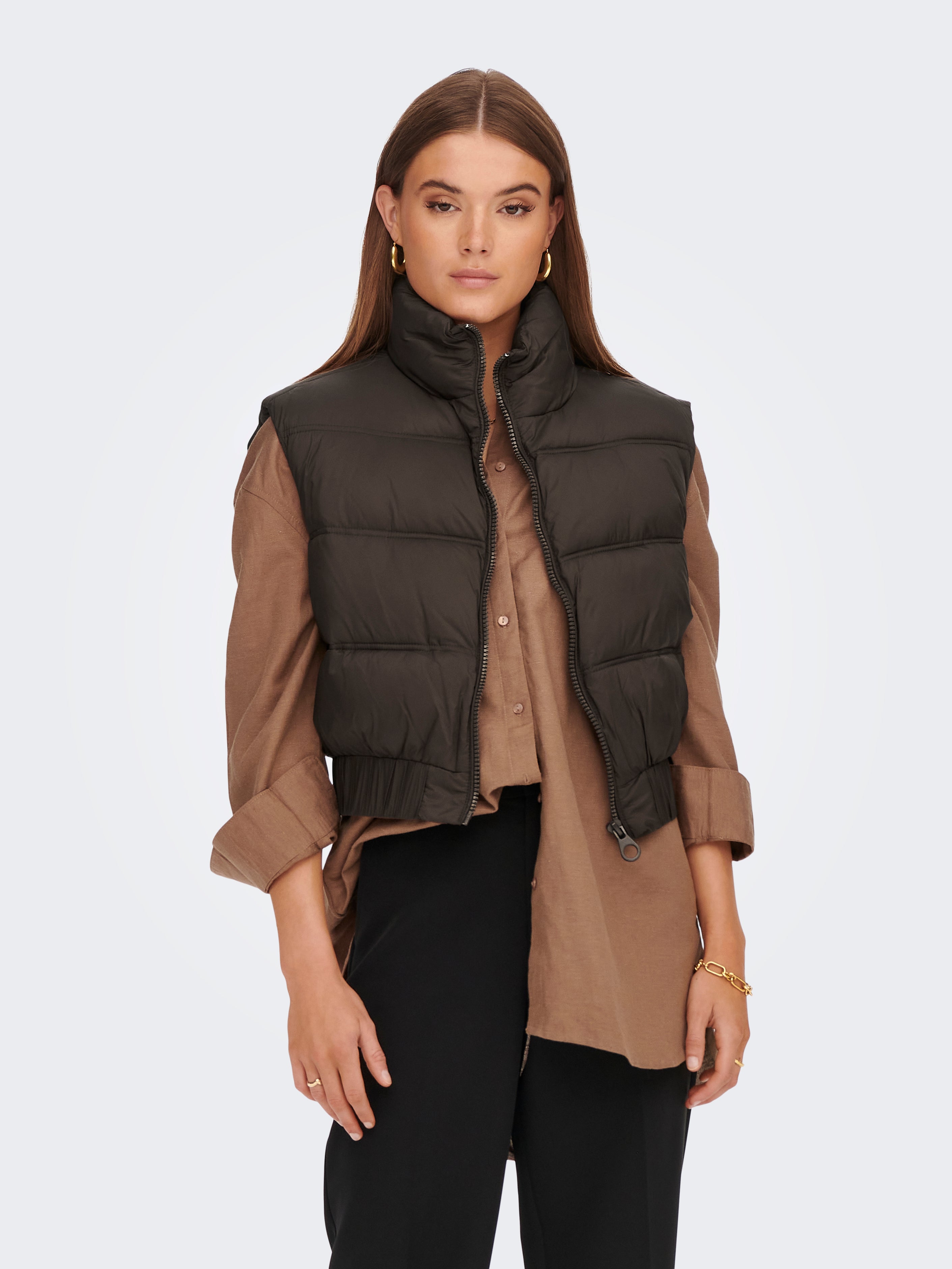 ONLCAROL Daunenweste | Dunkelbraun | ONLY®