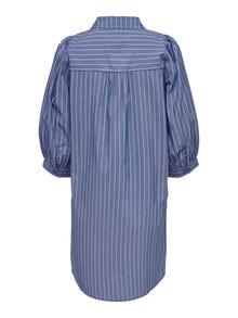 ONLY 3/4 long sleeve shirt dress -Dazzling Blue - 15271183