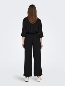 ONLY Tavapärane lõige Kõrge vöökoht Püksid -Black - 15271184