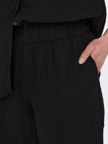 ONLY Regular Fit High waist Trousers -Black - 15271184